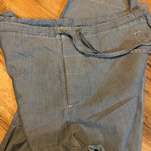 GAP Body Drawstring Wide Leg Pants Snap button fly brand new with tags - Picture 4 of 7